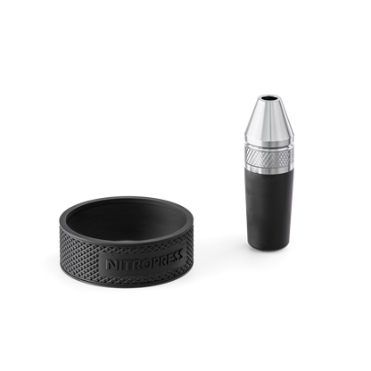NitroPress Pro nozzle assembly & grip band set (Black)