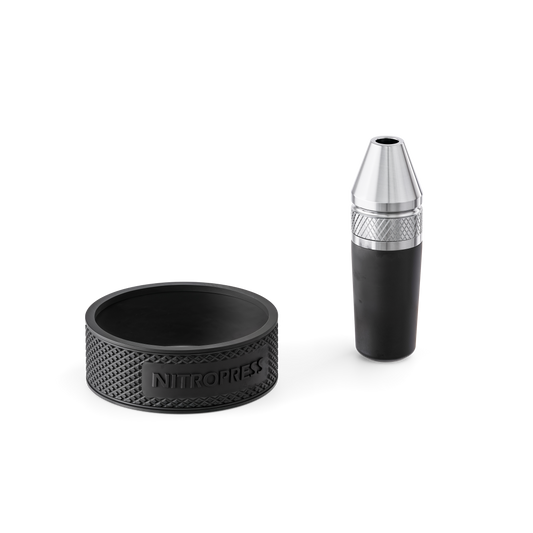 NitroPress Pro nozzle assembly & grip band set (Black)